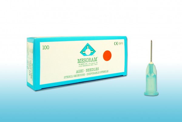 Micro-Injection, Needles 27G/0,40x12mm (with extra thin outer wall), 100pcs.